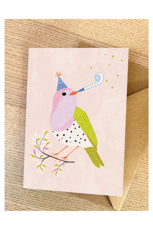 Celebration Bird card