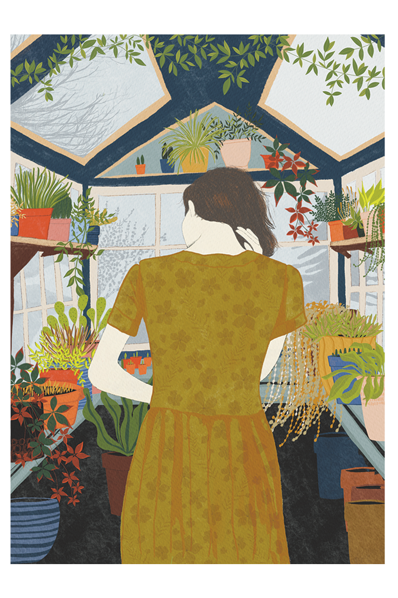 Greenhouse art print