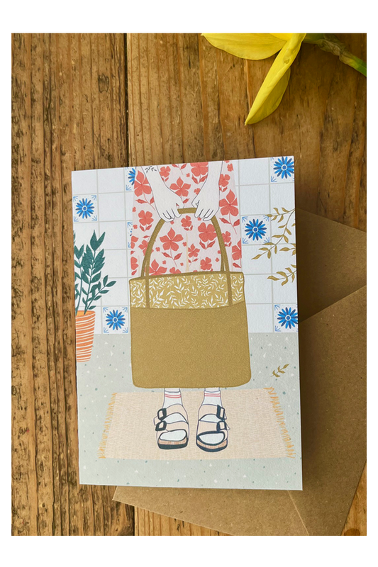 Socks And Sandals card
