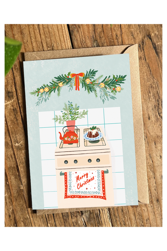 Christmas Kitchen card