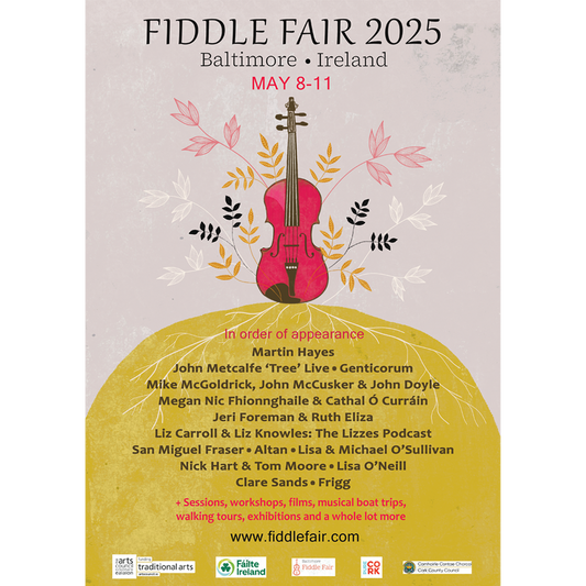 Baltimore Fiddle Fair 2025 poster design