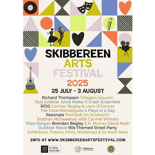 Skibbereen Arts Festival 2025 poster design