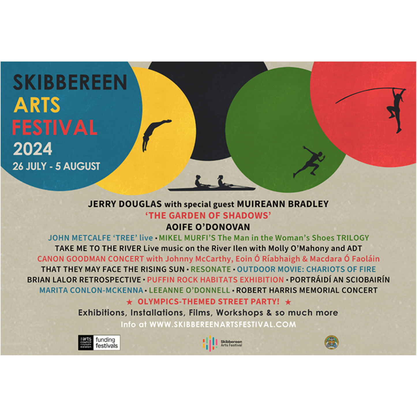 Skibbereen Arts Festival 2024 poster design