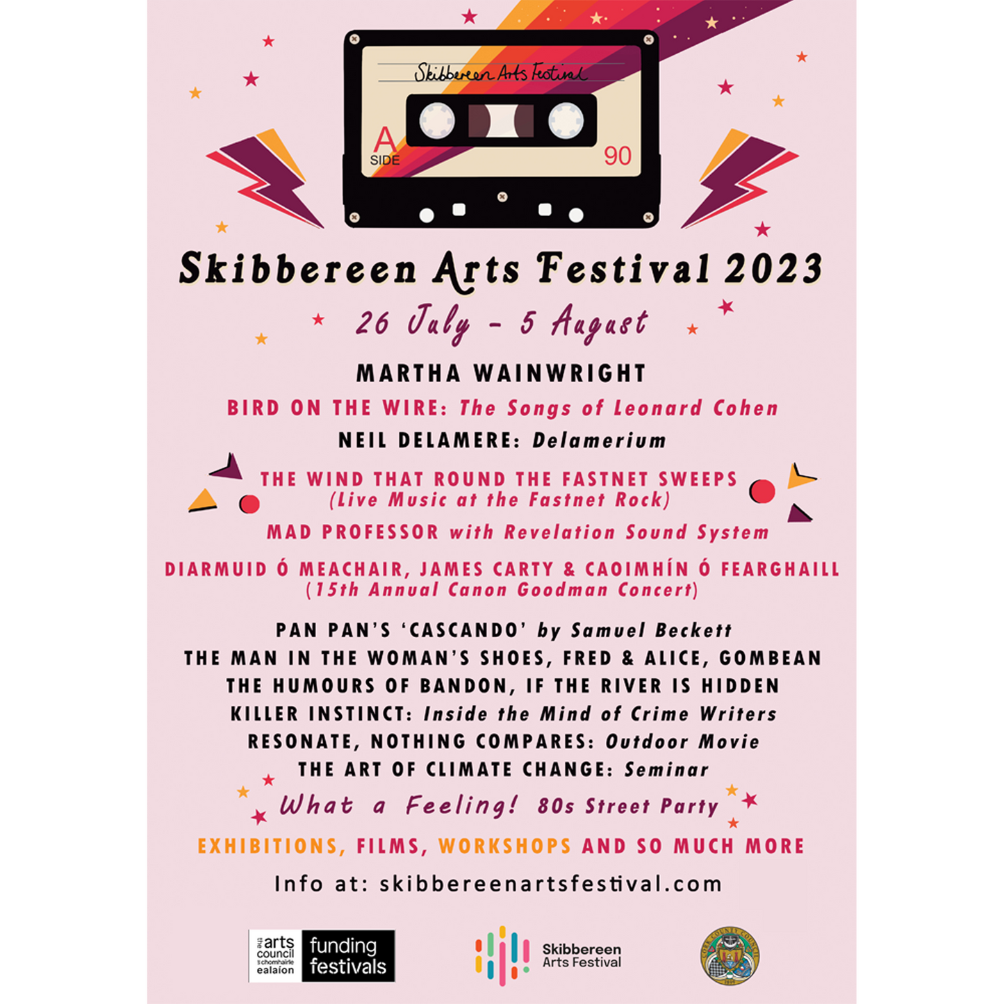 Skibbereen Arts Festival 2023 poster design
