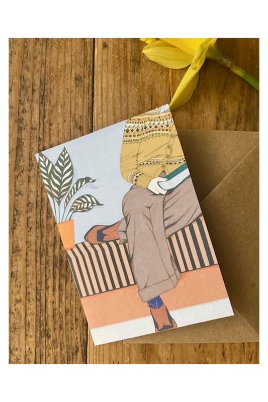 Bench With A Book card