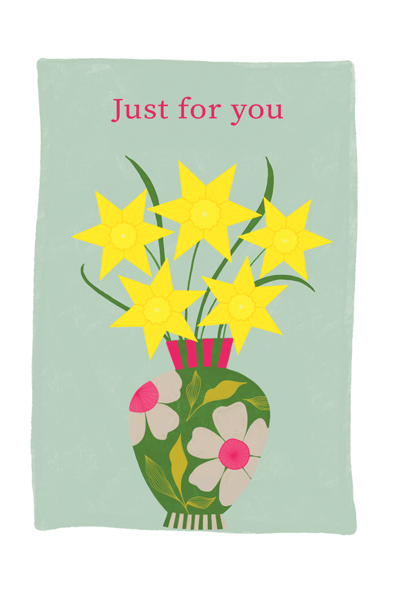 Daffodils card