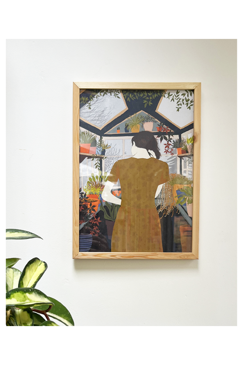 Greenhouse art print