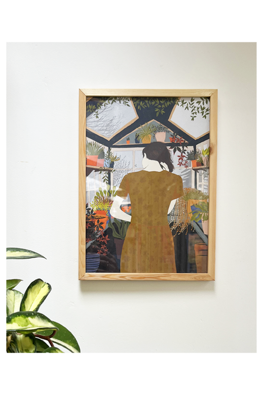 Greenhouse art print