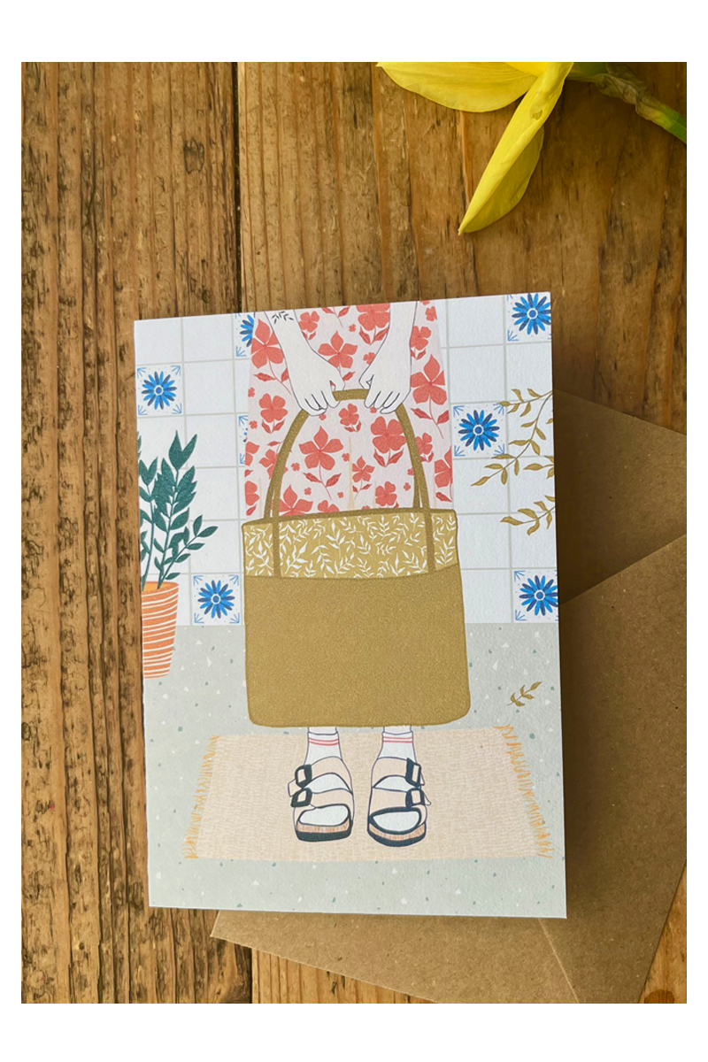 Socks And Sandals card
