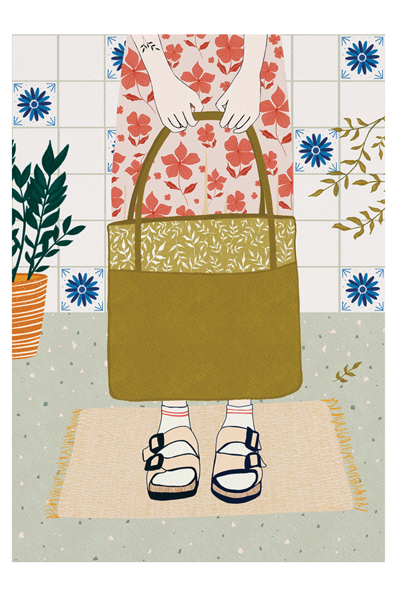 Socks And Sandals card