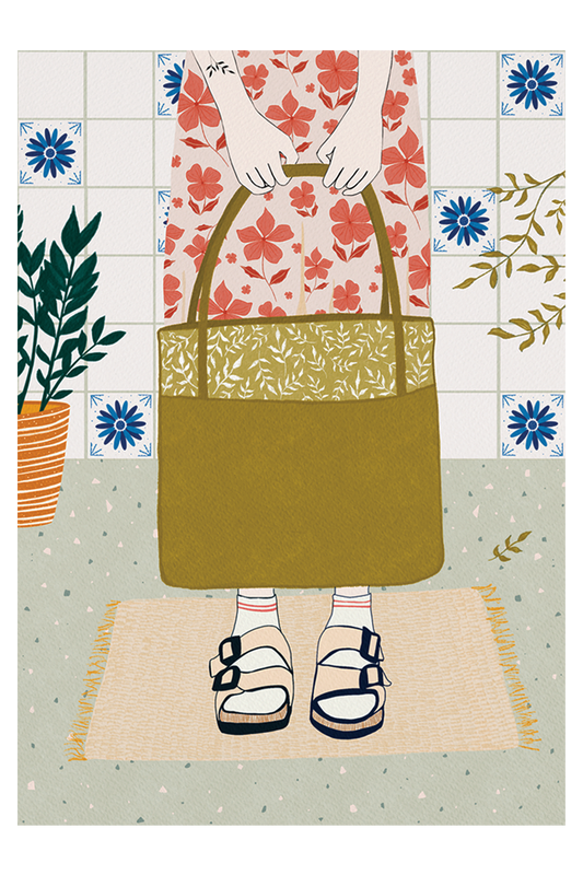 Socks And Sandals card