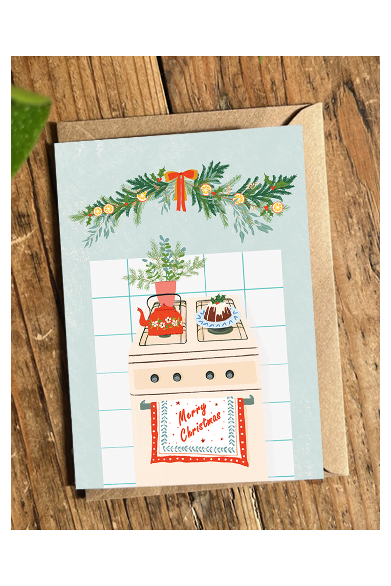 Christmas Kitchen card