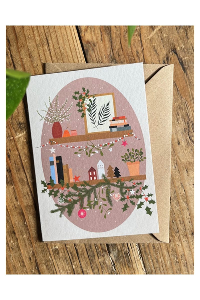 Christmas Shelf card