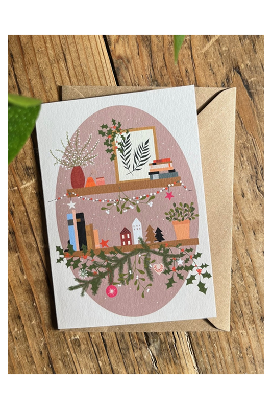 Christmas Shelf card