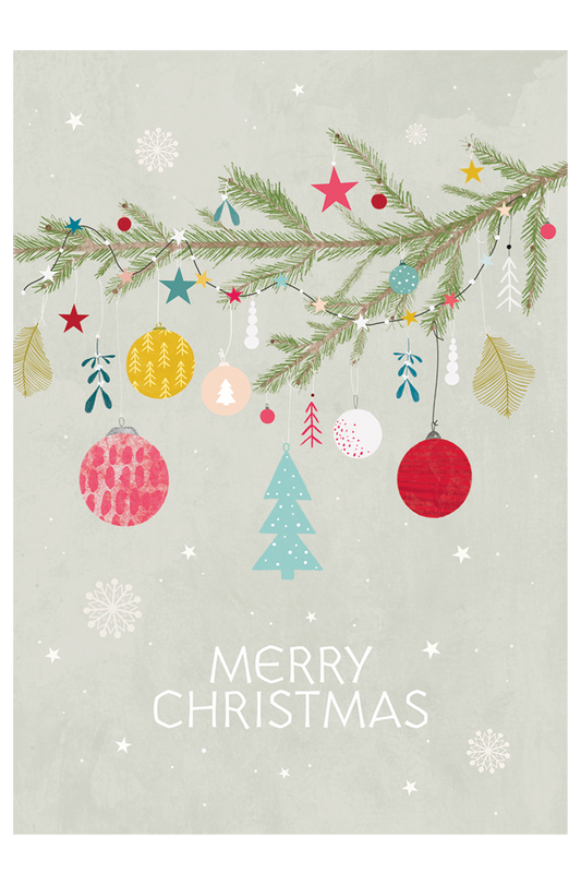 Christmas Branch card